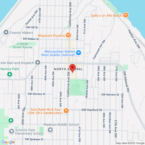 Map of the area